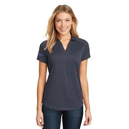 Women's Heather Performance Polo - Sable Hotel Supply