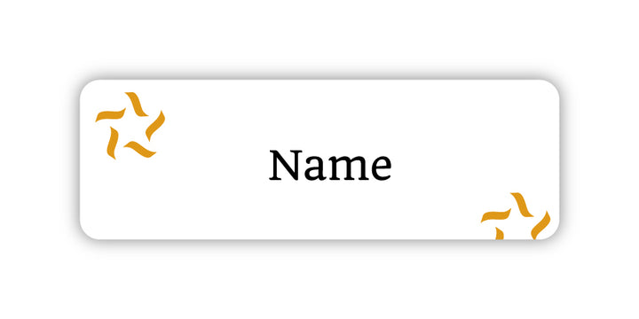 1" x 3" Name Badge - Quality Inn - Sable Hotel Supply
