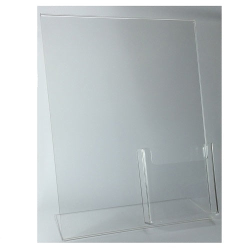 Quality Acrylic L-Stand for Front Desk - Sable Hotel Supply