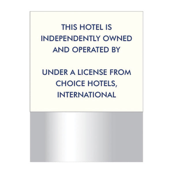 Clarion Pointe Ownership Sign - Sable Hotel Supply