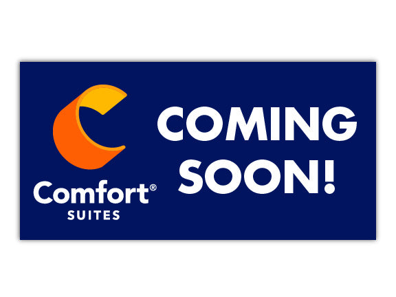 Custom Banner - Comfort Suites - Sable Hotel Supply