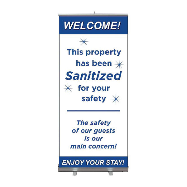 Sanitized Property - Banner - Sable Hotel Supply