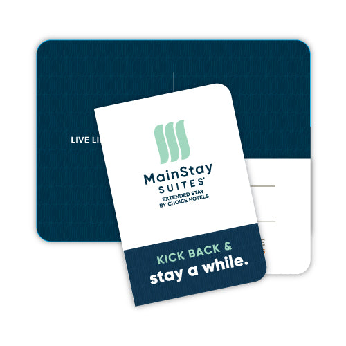 MainStay Suites Key Folder - Sable Hotel Supply