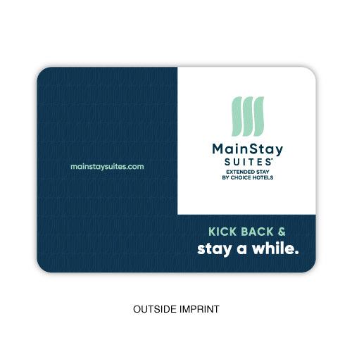 MainStay Suites Key Folder - Sable Hotel Supply