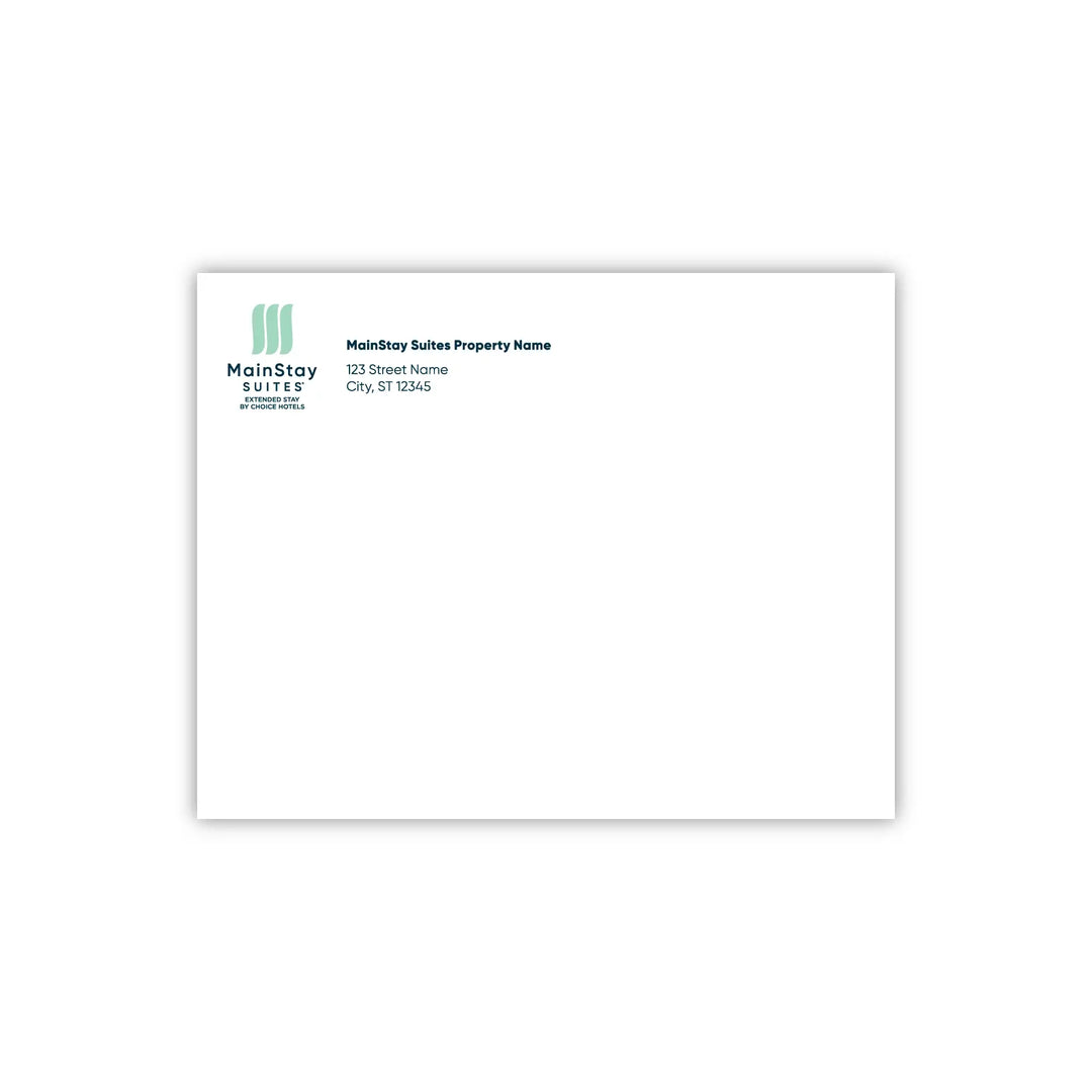 A2 Notecard Envelope - MainStay Suites - Sable Hotel Supply