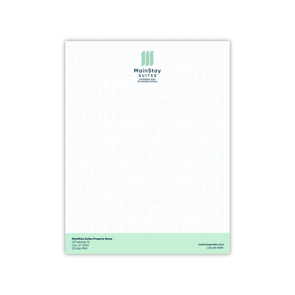MainStay Letterhead - Sable Hotel Supply