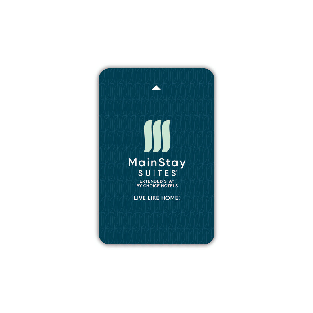 MainStay Suites Key Card - Sable Hotel Supply