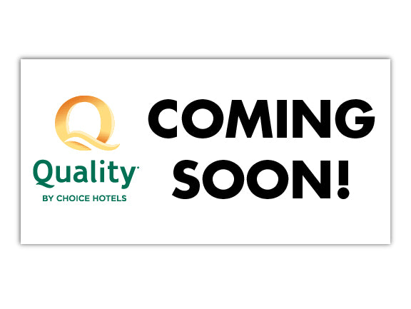 Custom Banner - Quality Inn - Sable Hotel Supply