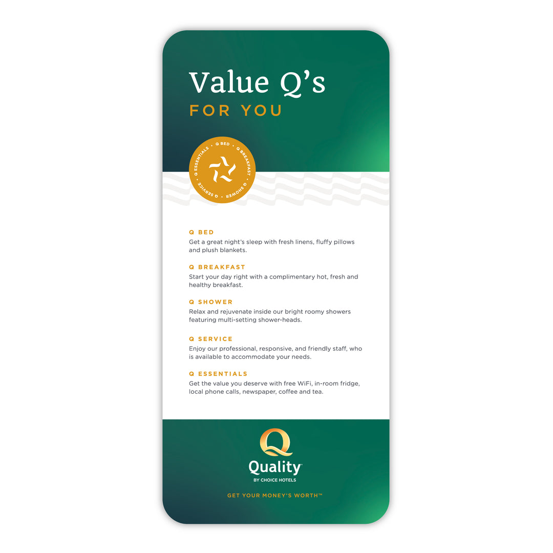 Quality - All In One Experience Cards - Sable Hotel Supply