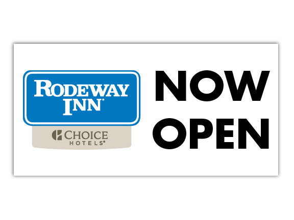 Custom Banner - Rodeway - Sable Hotel Supply