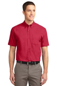 Men's Short Sleeve Easy Care Shirt - EconoLodge - Sable Hotel Supply