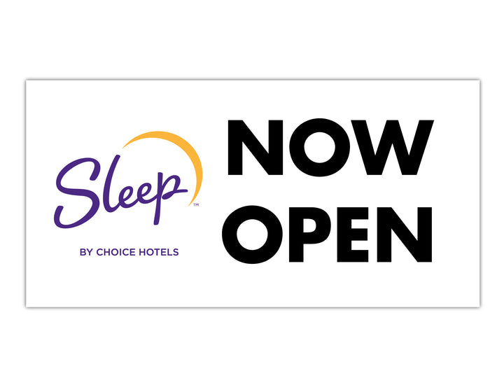 Custom Banner - Sleep Inn - Sable Hotel Supply