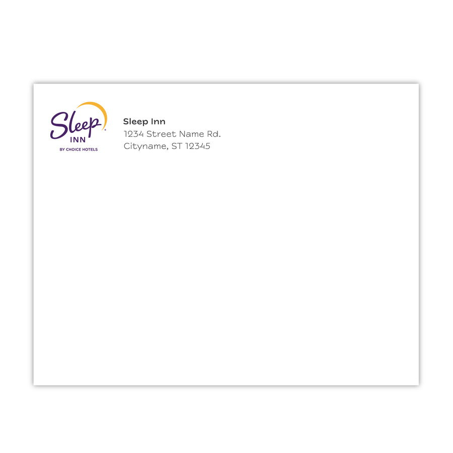 A2 Notecard Envelope - Sleep Inn - Sable Hotel Supply