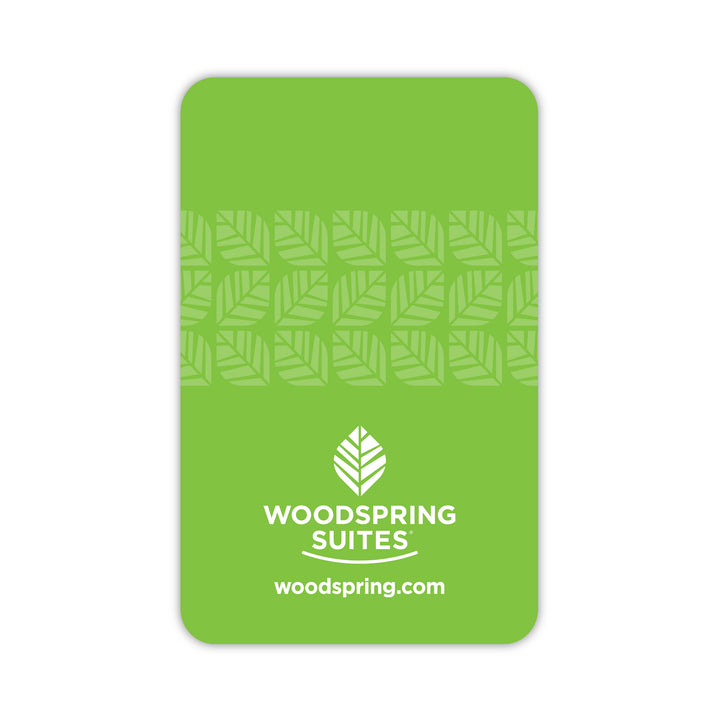 RFID Card - WoodSpring Suites - Sable Hotel Supply