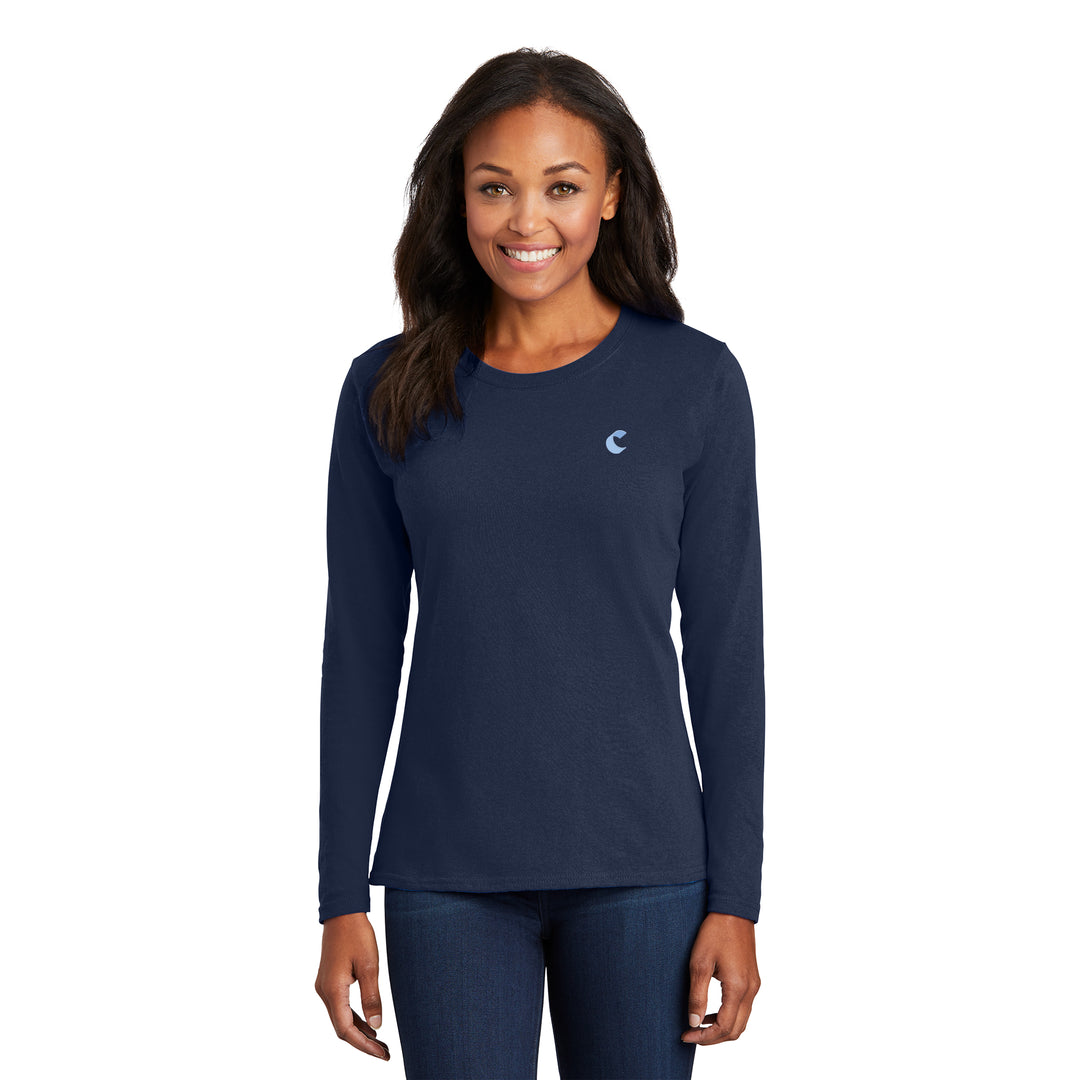 Women's Long Sleeve Tee - Comfort - Sable Hotel Supply
