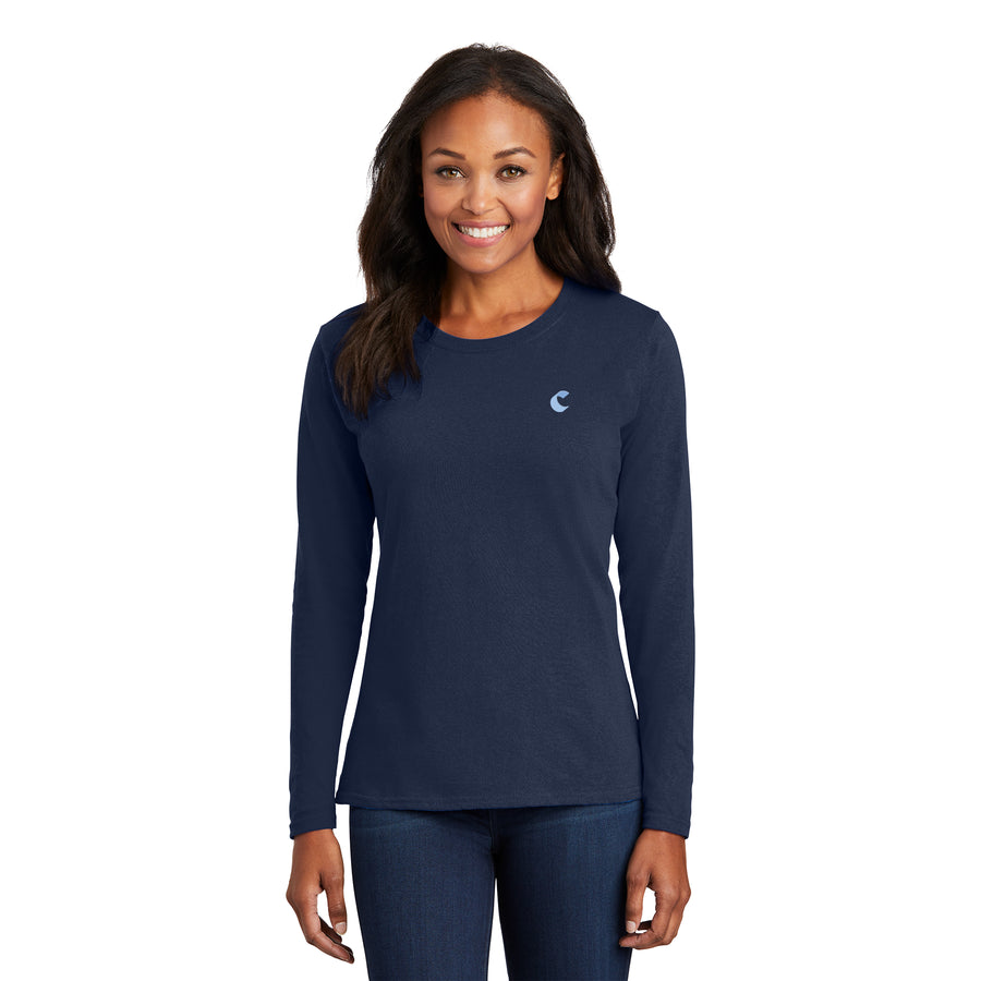 Women's Long Sleeve Tee - Comfort - Sable Hotel Supply