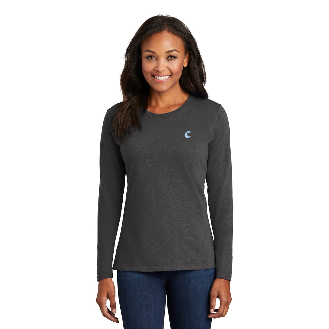 Women's Long Sleeve Tee - Comfort - Sable Hotel Supply