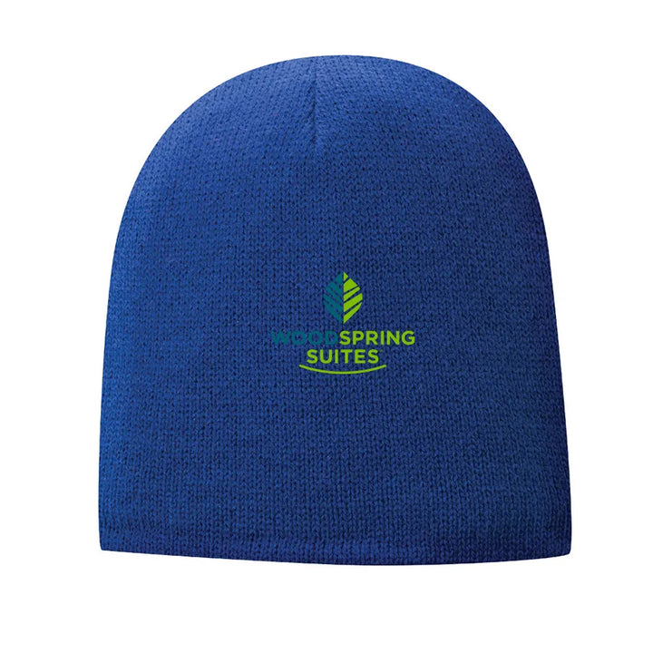 Fleece-Lined Beanie Cap - WoodSpring Suites - Sable Hotel Supply