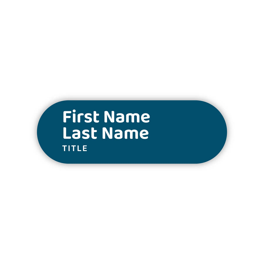 3" x 1" Name Badge - Suburban - Sable Hotel Supply