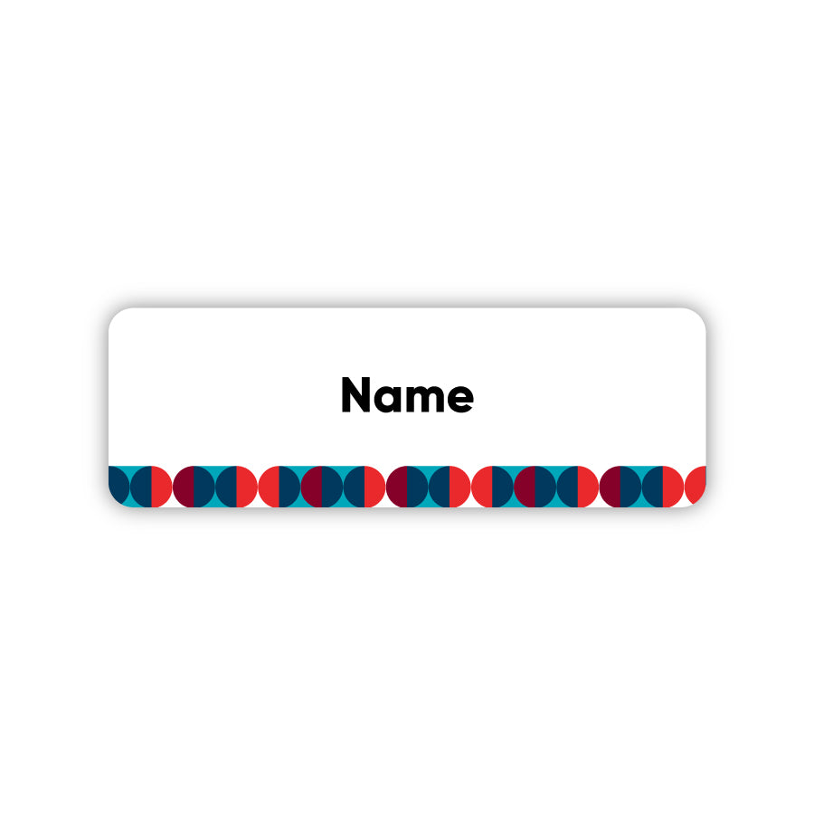 1" x 3" Clarion Name Badge - Sable Hotel Supply