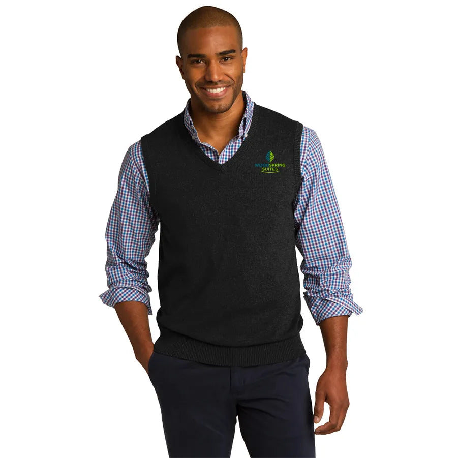 Men's Sweater Vest - WoodSpring Suites - Sable Hotel Supply