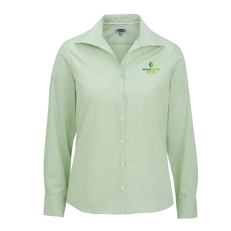 Women's Poplin Blouse - WoodSpring Suites