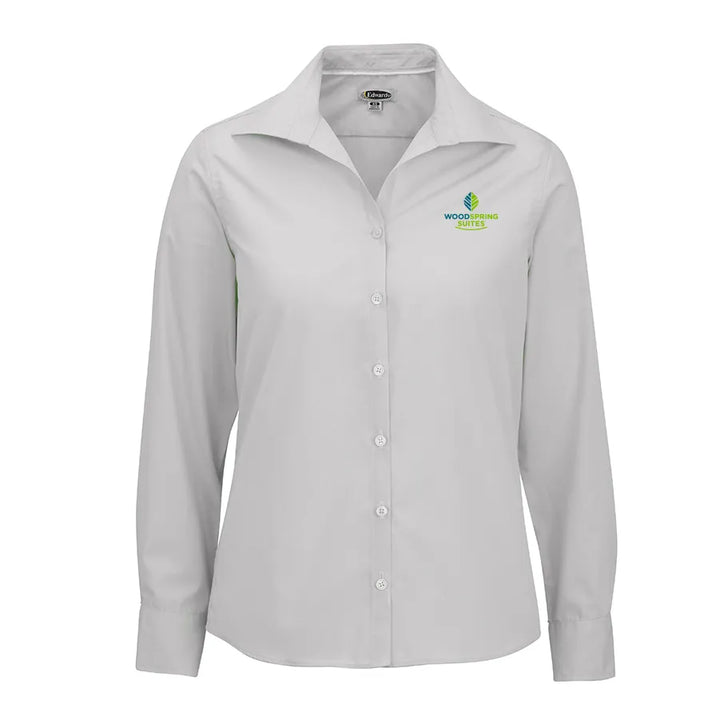 Women's Poplin Blouse - WoodSpring Suites
